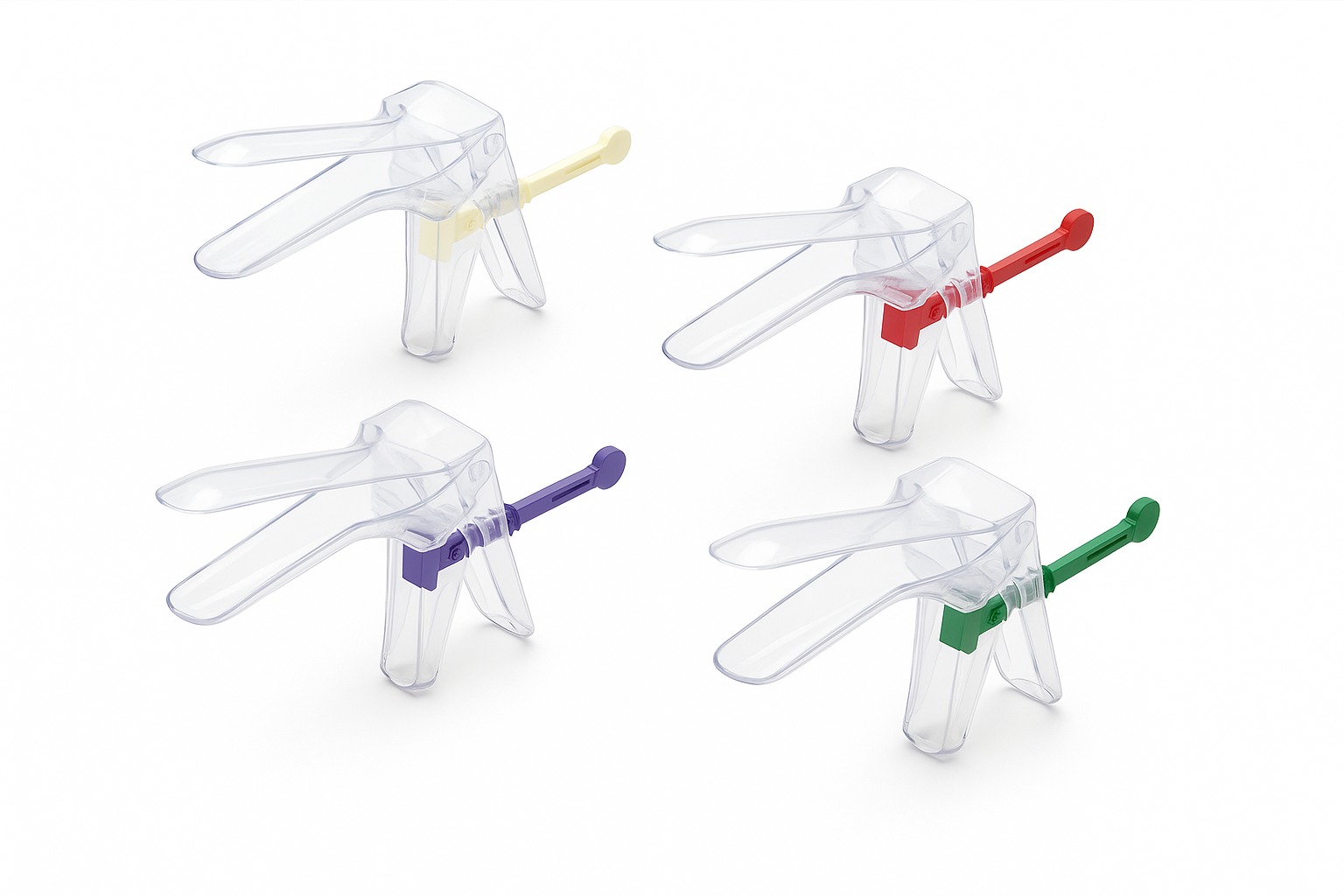 Spéculum vaginal avec blocage à levier centrale